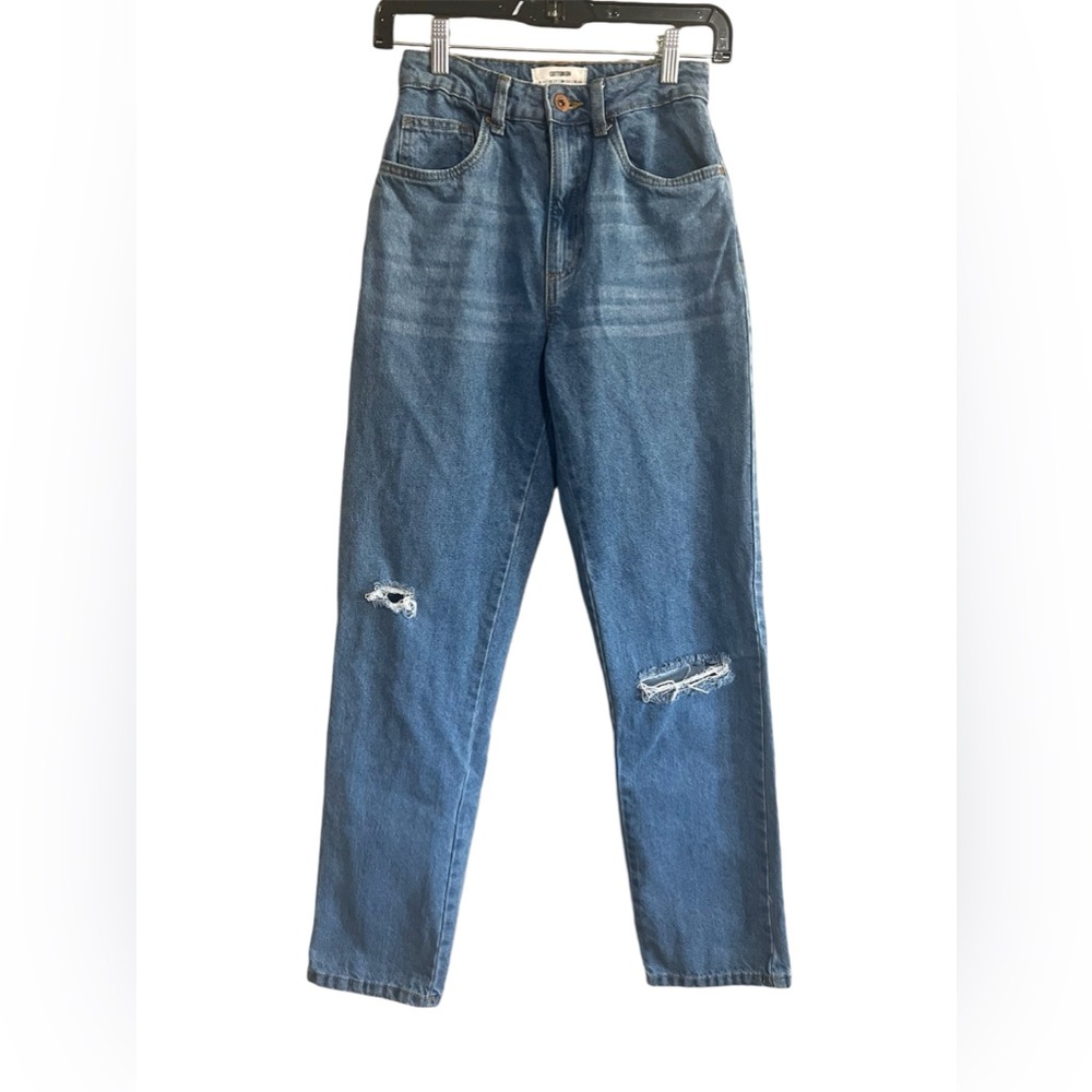 Cotton:on jeans US Size 2 Lightly‎ Distressed Medium Wash Good Fit Original $70